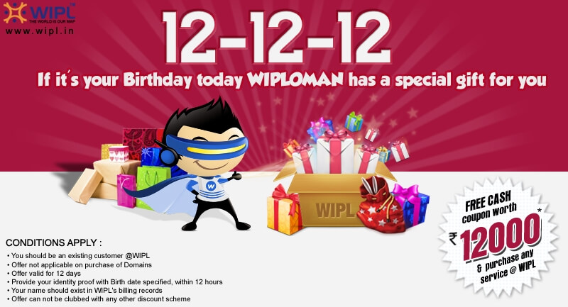 12-12-12 Special gift for you