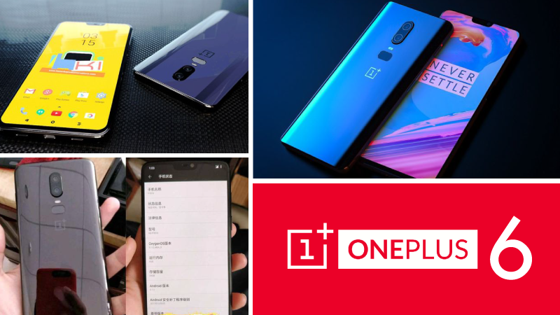 OnePlus 6 leaked images